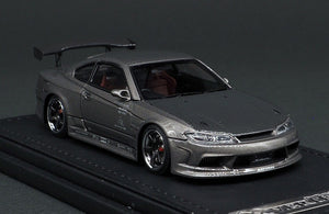 CAR MAKE T&E 1:43 VERTEX EDGE S15 SILVIA SILVER (IG2133) LIMITED TO 100 UNITS WORLDWIDE IG2133 FOR  CARMAKETE-03021