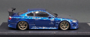 CAR MAKE T&E 1:43 VERTEX EDGE S15 SILVIA DARK BLUE (IG2135) LIMITED TO 120 UNITS WORLDWIDE IG2135 FOR  CARMAKETE-03020