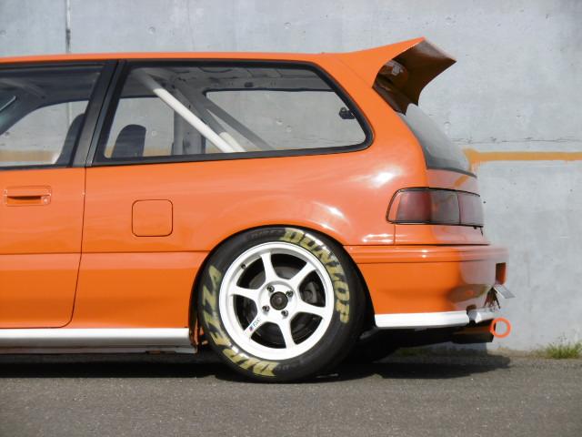 ZEROFIGHTER LIGHT REAR WING SPOILER FOR HONDA CIVIC EF 3DR ZEROF 