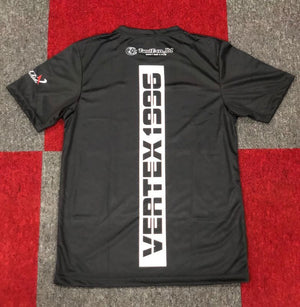 CAR MAKE T&E VERTEX ORIGINAL DRY MESH TEE [VERTEX1996] (VERTEX DRY MESH T-SHIRT QUICK-DRYING TYPE) L (WIDTH: 50.8CM LENGTH: 71.1CM) 2021-01 FOR  CARMAKETE-00113