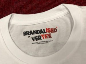 CAR MAKE T&E BRANDALISED X VERTEX BALLOON GIRL TEE (BALLOON AND GIRL: BANKSY GRAFFITI ART) S (WIDTH: 40.6CM LENGTH: 64.8CM) BANKSY-02 FOR  CARMAKETE-00132