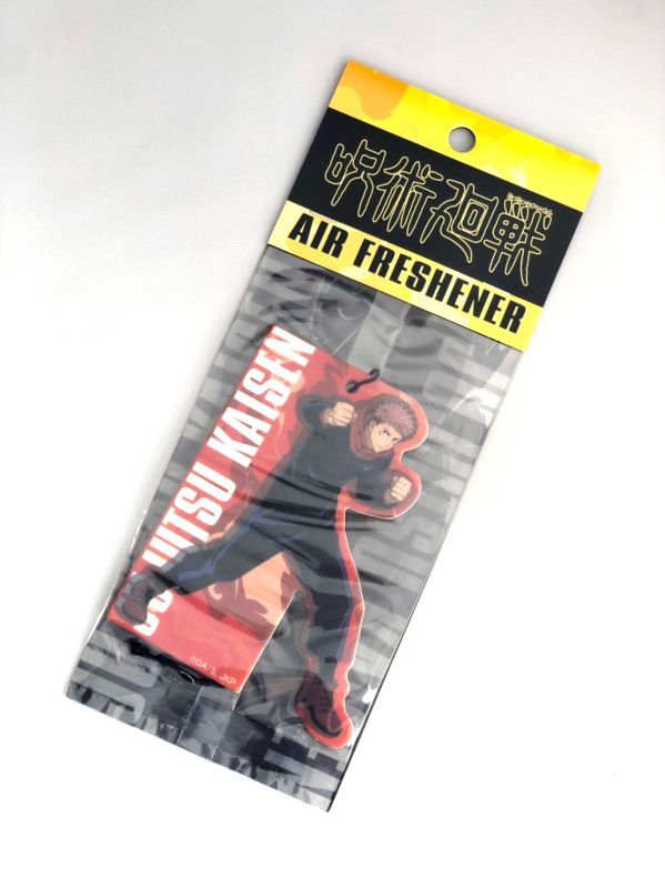 CAR MAKE T&E JUJUTSU KAISEN HANGING AIR FRESHENER [YUHITO KOJO] JJKS-AF-IT FOR  CARMAKETE-00096