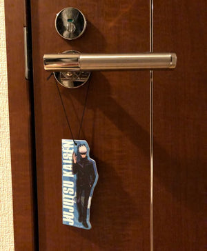 CAR MAKE T&E JUJUTSU KAISEN HANGING AIR FRESHENER [SATORU GOJO] JJKS-AF-GJ FOR  CARMAKETE-00103