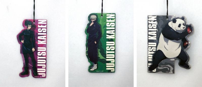 CAR MAKE T&E JUJUTSU KAISEN HANGING AIR FRESHENER (15% OFF) [2ND GRADE COMPLETE SET] JJKS-AF-2nd FOR  CARMAKETE-00108