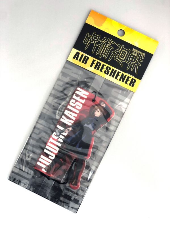 CAR MAKE T&E JUJUTSU KAISEN HANGING AIR FRESHENER [KUGIZAKI WILD ROSE] JJKS-AF-KG FOR  CARMAKETE-00098
