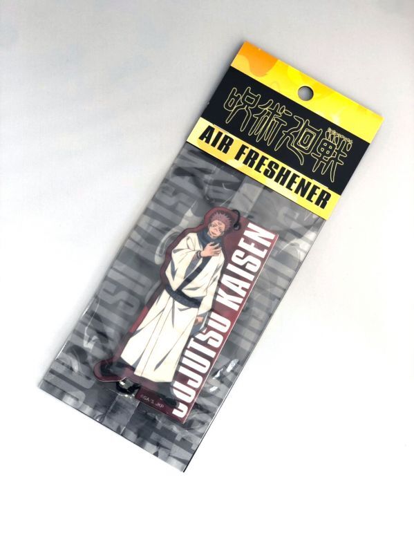 CAR MAKE T&E JUJUTSU KAISEN HANGING AIR FRESHENER [SUKUNA] JJKS-AF-SN FOR  CARMAKETE-00095