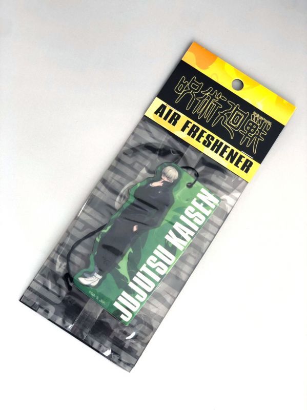 CAR MAKE T&E JUJUTSU KAISEN HANGING AIR FRESHENER [INUMAKI TOGE] JJKS-AF-IM FOR  CARMAKETE-00100