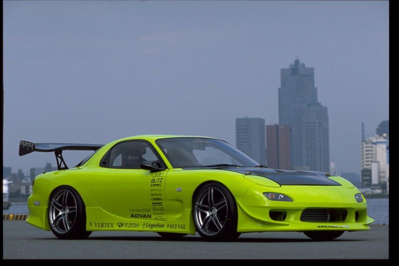 CAR MAKE T&E [VERTEX] FD3S RX-7 SIDE STEP RIGHT SIDE (DRIVER'S SIDE) ONLY FOR  CARMAKETE-02356