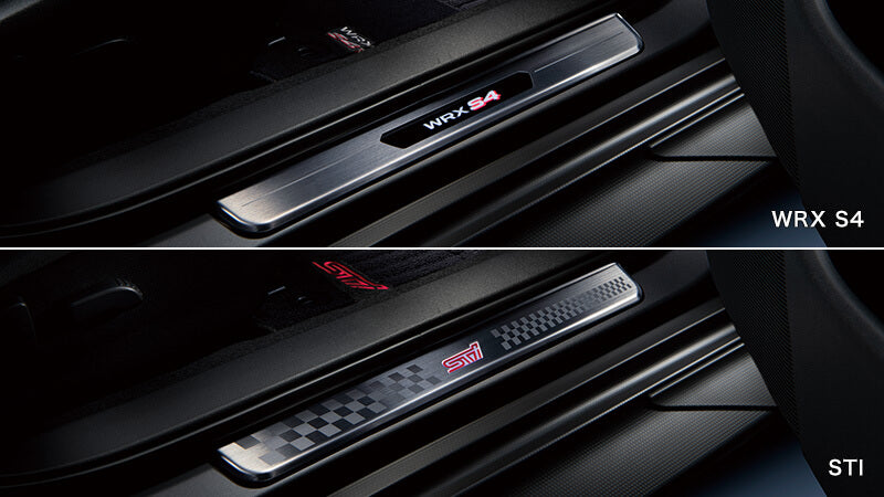 SUBARU LED SIDE SILL PLATE STI FOR SUBARU WRX S4 VB E1017VC210