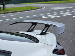 VOLTEX STREET AND LIGHT CIRCUIT REAR WING CENTER MOUNT WET CARBON PEDESTAL ALUMINUM FOR TOYOTA 86 ZN8 86WM