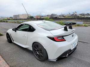 VOLTEX STREET AND LIGHT CIRCUIT REAR WING SWAN NECK WET CARBON PEDESTAL ALUMINUM FOR TOYOTA 86 ZN8 86WW