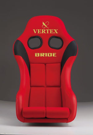 CAR MAKE T&E VERTEX X BRIDE ZETA IV RED COLLABORATION SEAT ZETA 4 RED COLOR (SPECIAL COLOR LIMITED TO 50 SEATS IN JAPAN) FRP SILVER SHELL VER-ZETA4RED FOR  CARMAKETE-00009