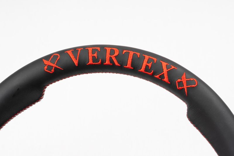 CAR MAKE T&E VERTEX SPECIFIC STEERING WHEEL TYPE-B LEATHER