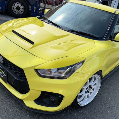 RESULT JAPAN AERO BONNET FRP UNPAINTED FOR SUZUKI SWIFT SPORT ZC33S