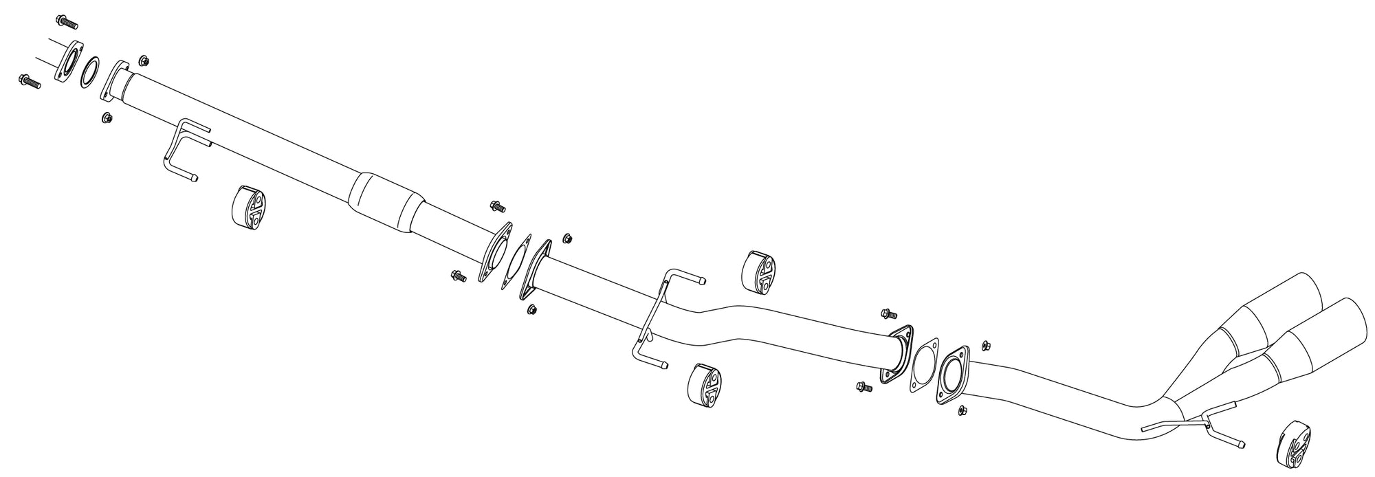 FUJITSUBO AUTHORIZE S For HILUX 2.4DT BEFORE MINOR GUN125 370-20961