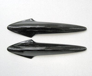 SEEKER CARBON DOORKNOB COVER UV CUT CLEAR UNPAINTED FOR HONDA CIVIC FN2 16090-FN2-C01