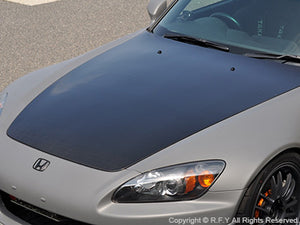 RACING FACTORY YAMAMOTO CSO CFRP BONNET FOR HONDA S2000 AP1 AP2 RACING-FACTORY-YAMAMOTO-00184