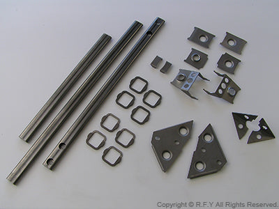 RACING FACTORY YAMAMOTO REAR MEMBER REINFORCEMENT PLATE KIT FOR HONDA S2000 AP1 AP2 RACING-FACTORY-YAMAMOTO-00092
