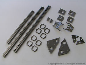 RACING FACTORY YAMAMOTO REAR MEMBER REINFORCEMENT PLATE KIT FOR HONDA S2000 AP1 AP2 RACING-FACTORY-YAMAMOTO-00092