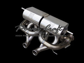 POWER CRAFT HYBRID EXHAUST MUFFLER SYSTEM SQUARE TAIL BLACK TAIL FOR LAMBORGHINI AVENTADOR 740S P-LA1000101-BKT