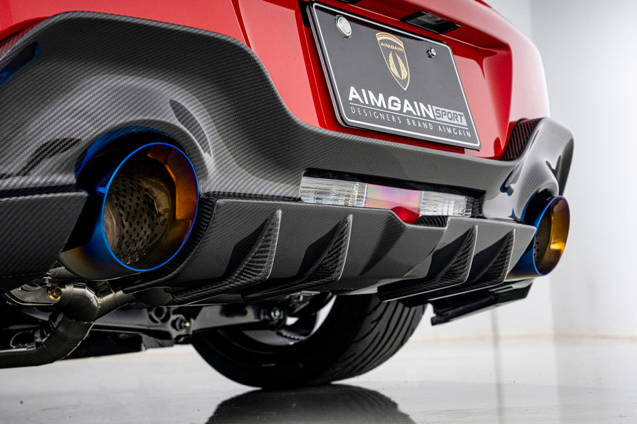 AIMGAIN SPORT TRUNK SPOILER CARBON UNPAINTED FOR TOYOTA GR86 ZN8 AIMGAIN-00025