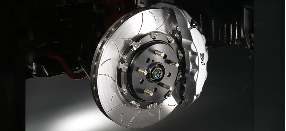 STI 6POT BRAKE KIT F For IMPREZA 4DooR (GV) 26100ZR000 - Black