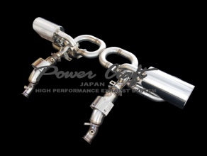 POWER CRAFT HYBRID EXHAUST MUFFLER SYSTEM 4 PIECES OUT FOR LAMBORGHINI GALLARDO P-LA320107