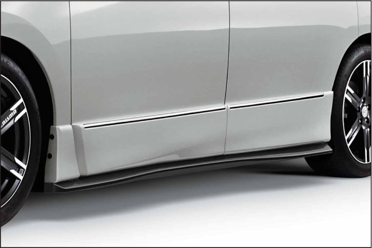NISMO Unpainted Side Skirt Kit  For Elgrand E52  7685S-RN2E0