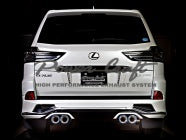 POWER CRAFT EXHAUST MUFFLER SYSTEM EXHAUST FOR LEXUS LX570 MODELLISTA AERO P-TO210104