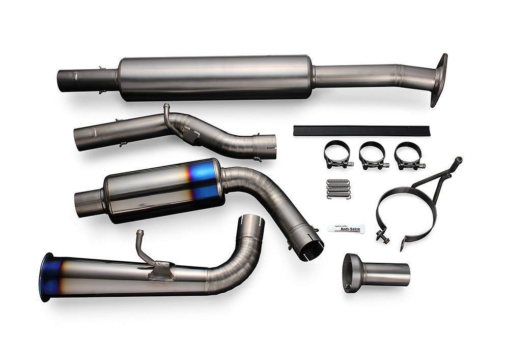 RSE FULL TITANIUM MUFFLER EXHAUST KIT TYPE-60S FOR TOYOTA 86 ZN6 SUBARU BRZ ZC6 RB6090-SB03A