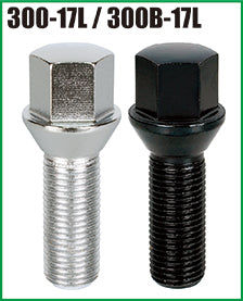 KYO-EI LUG BOLT FOR IMPORT CAR M14xP1.5 (BLACK) 300B-17L