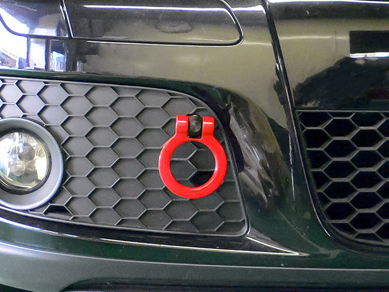 OKUYAMA TOWING HOOK FRONT SILVER For VOLKSWAGEN GOLF V GTI 1KAXX 301-033-2