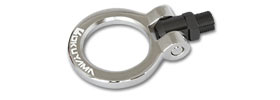 OKUYAMA TOWING HOOK FRONT SILVER For PORSCHE 911 GT3 LATE 991 301-106-2