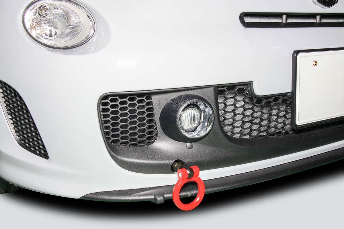 OKUYAMA TOWING HOOK Fr YELLOW For FIAT ABARTH 500 31212 31214 312141 301-050-1