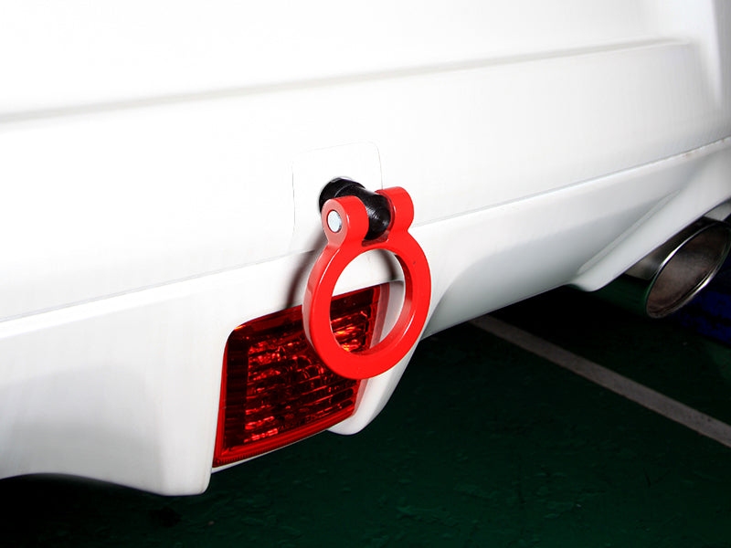 OKUYAMA FLIP-UP TOWING HOOK REAR YELLOW For NISSAN FAIRLADY Z Z34 301-057-1