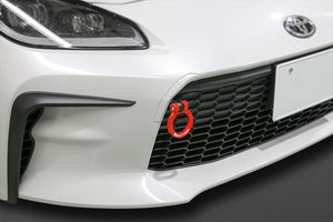 OKUYAMA FLIP-UP TOWING HOOK FRONT OR REAR SILVER For TOYOTA 86 ZN8 301-112-0-SL