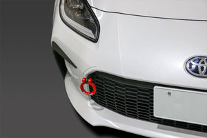 OKUYAMA FLIP-UP TOWING HOOK FRONT OR REAR YELLOW For TOYOTA 86 ZN8 301-112-0-YL