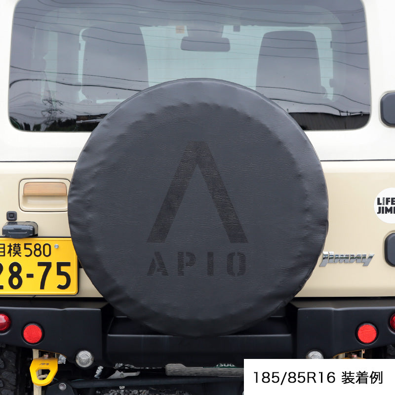 APIO SPARE TIRE COVER A MARK 185 85R16 195 80R15 FOR SUZUKI JIMNY JB64W JB74W 3013-S7