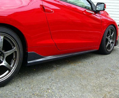 SEEKER CARBON SIDE FINS UV CUT CLEAR PAINT FOR HONDA CR-Z  16400-ZF1-C02