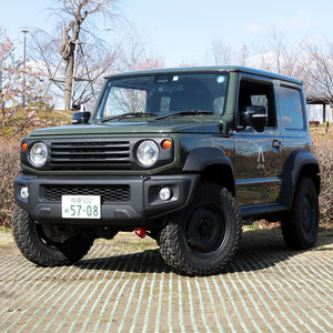 APIO FRONT LEFT TOW HOOK 9MM RED FOR SUZUKI JIMNY JB64 JB74 3070-34L