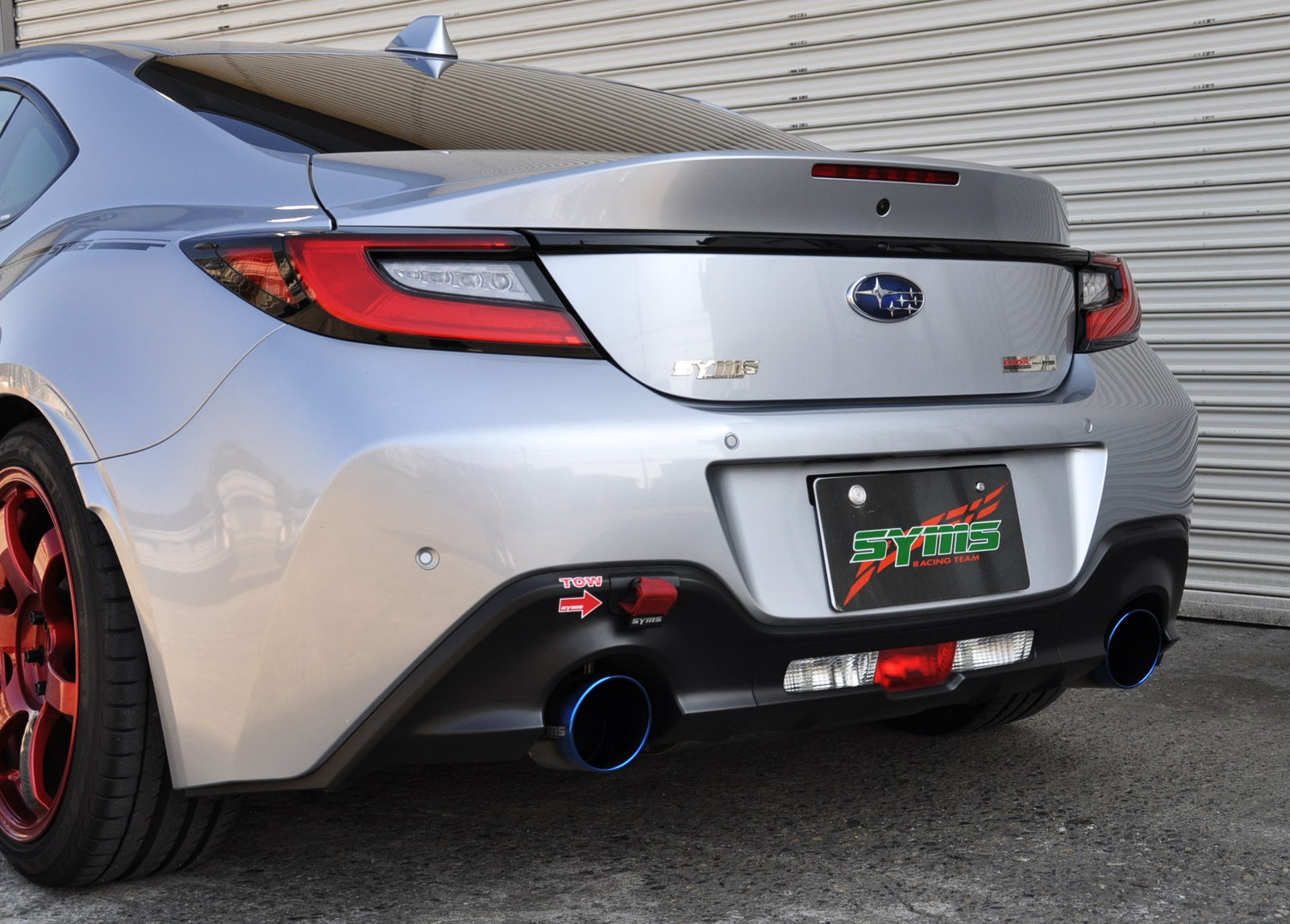 SYMS EX CHAMBER MUFFLER SET FOR TOYOTA GR86 ZN8 SUBARU BRZ ZD8 Y0800ZD011