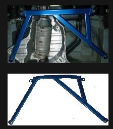 CUSCO Power Brace Engine Room  For HONDA Step Wagon RF3 RF5 2WD 2000 372 492 ER