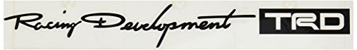 TRD E-type Sticker (Small) Black For 86 (ZN6)