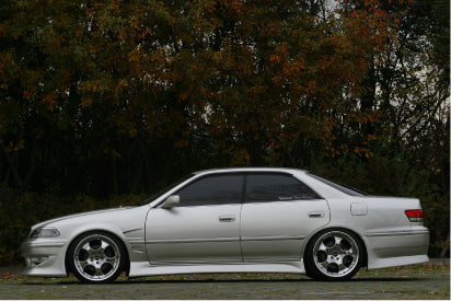 CAR MAKE T&E [VERTEX] JZX GX 100,101,105 MARK II (MARK 2) SIDE STEPS LEFT AND RIGHT SET FOR  CARMAKETE-02279