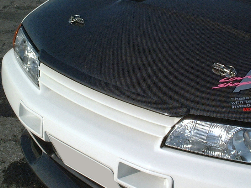 CARSHOP F1 HOOD LIP MOULDING FRP For SKYLINE GT-R R32 R33