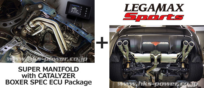 HKS BOXER SOUND EXHAUST SYSTEM LIGHT PACKAGE  For Subaru BRZ ZC6 FA20 33009-AF006