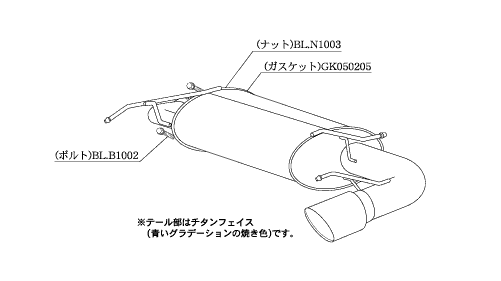 スバルインプレッサGH2/GH3/GH6/GH7KAKIMOTO RACING KAKIMOTO RACING EXHAUST CLASS KR FOR SUBARU IMPREZA GH6 GH6 GH7