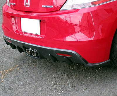 SEEKER FRP REAR DIFFUSER PAINTED FOR HONDA CR-Z  16300-ZF1-F02