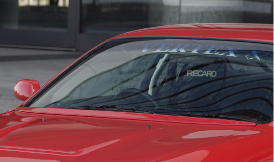 CAR MAKE T&E [VERTEX] S14 SILVIA ~ MC (EARLY TERM OF 14 SILVIA) BONNET SPOILER FOR  CARMAKETE-02324