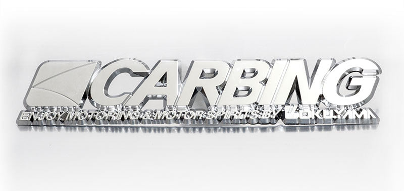 OKUYAMA CARBING BRAND EMBLEM 382-001-0